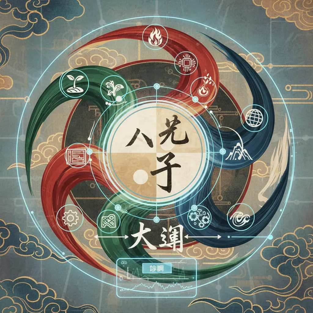 五行查詢 - 八字大運