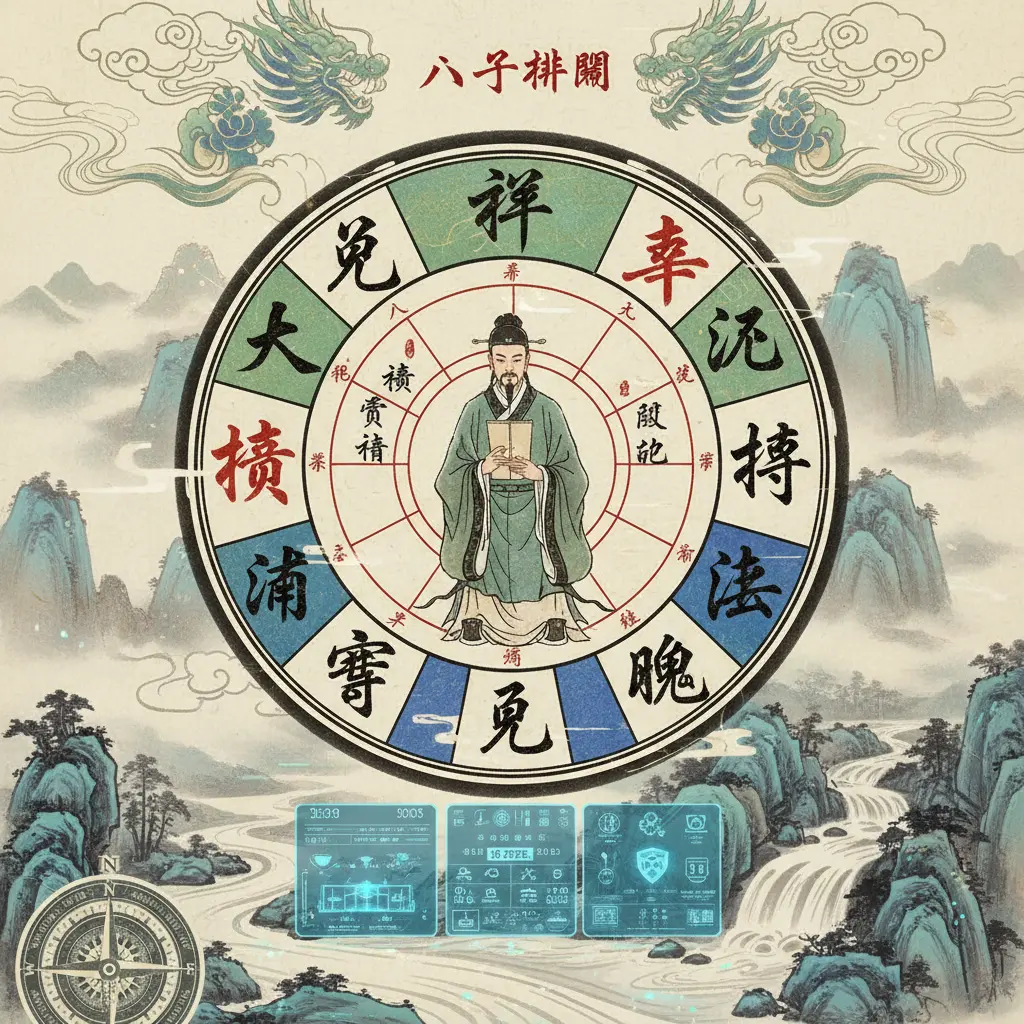 子平八字 - 八字排盤