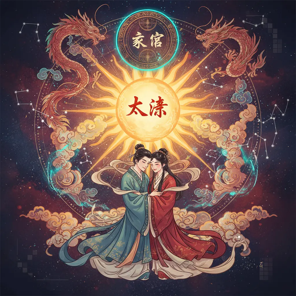 夫妻宮 - 太陽星