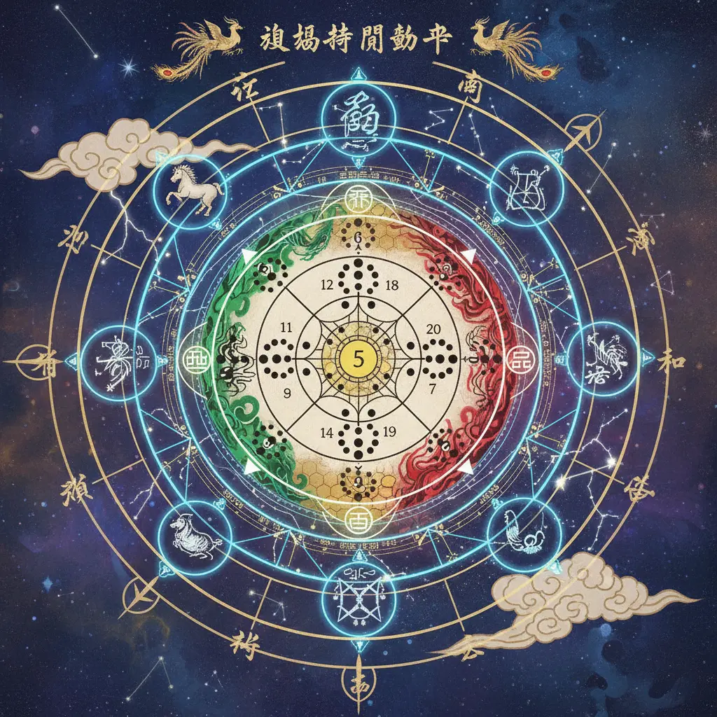 奇門遁甲 - 河圖