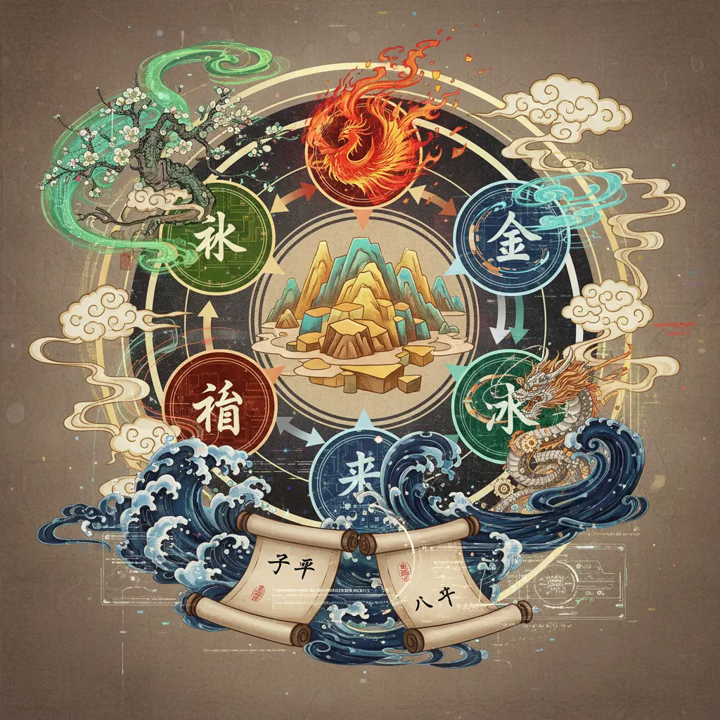 子平八字 - 五行