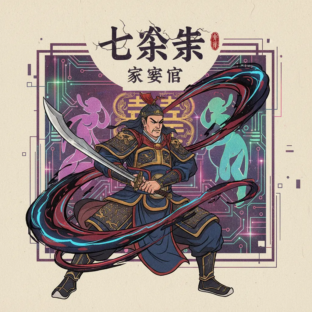 夫妻宮 - 七殺星