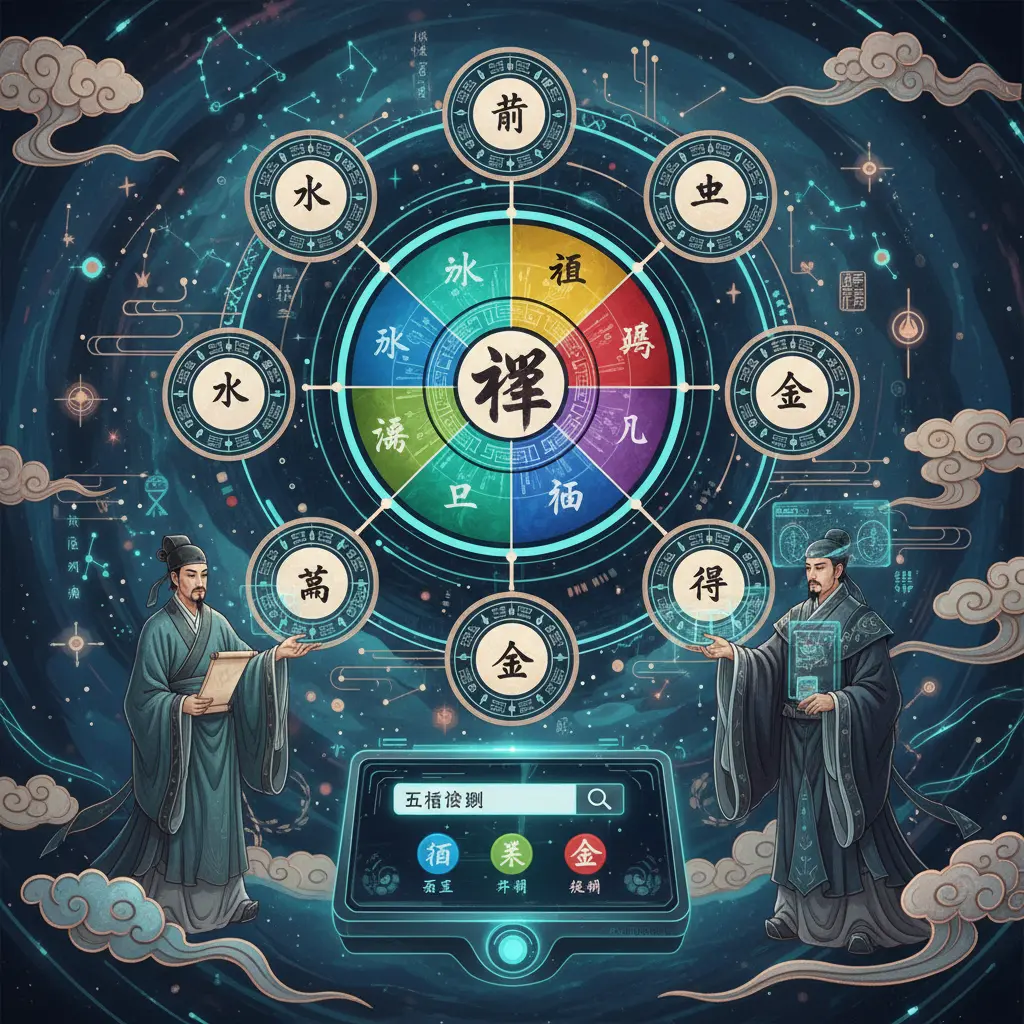 五行查詢 - 子平八字