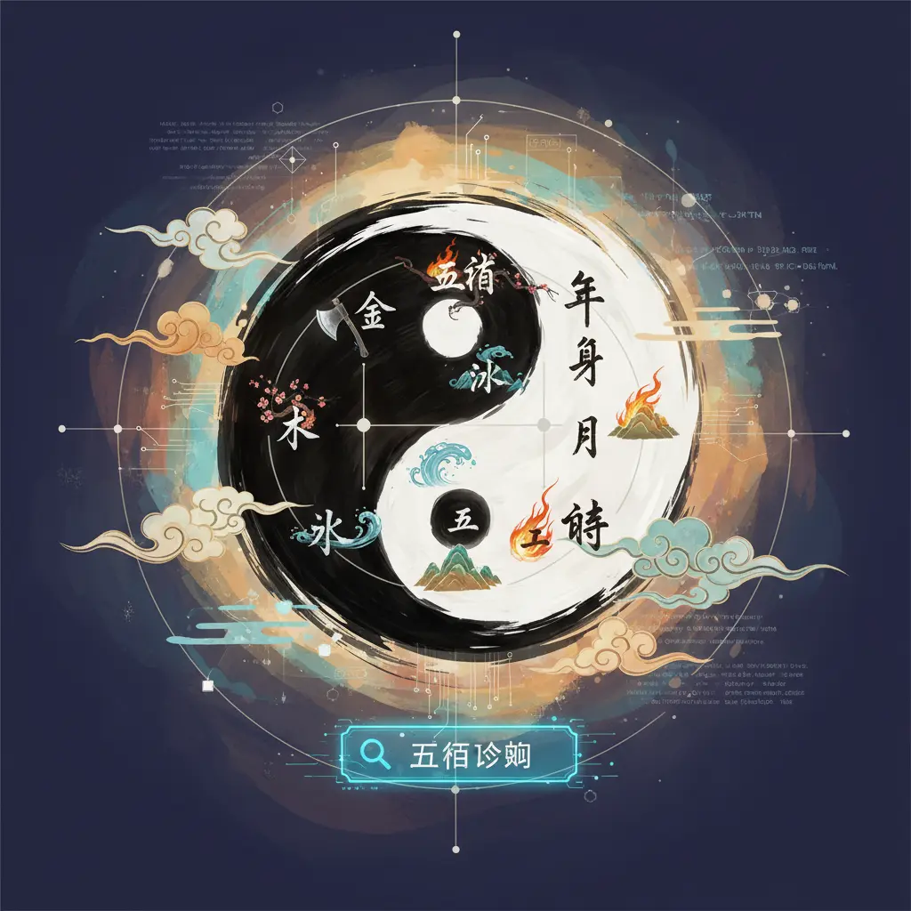 五行查詢 - 八字五行