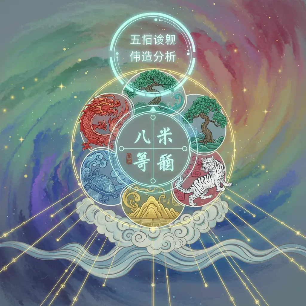 五行查詢 - 八字命造